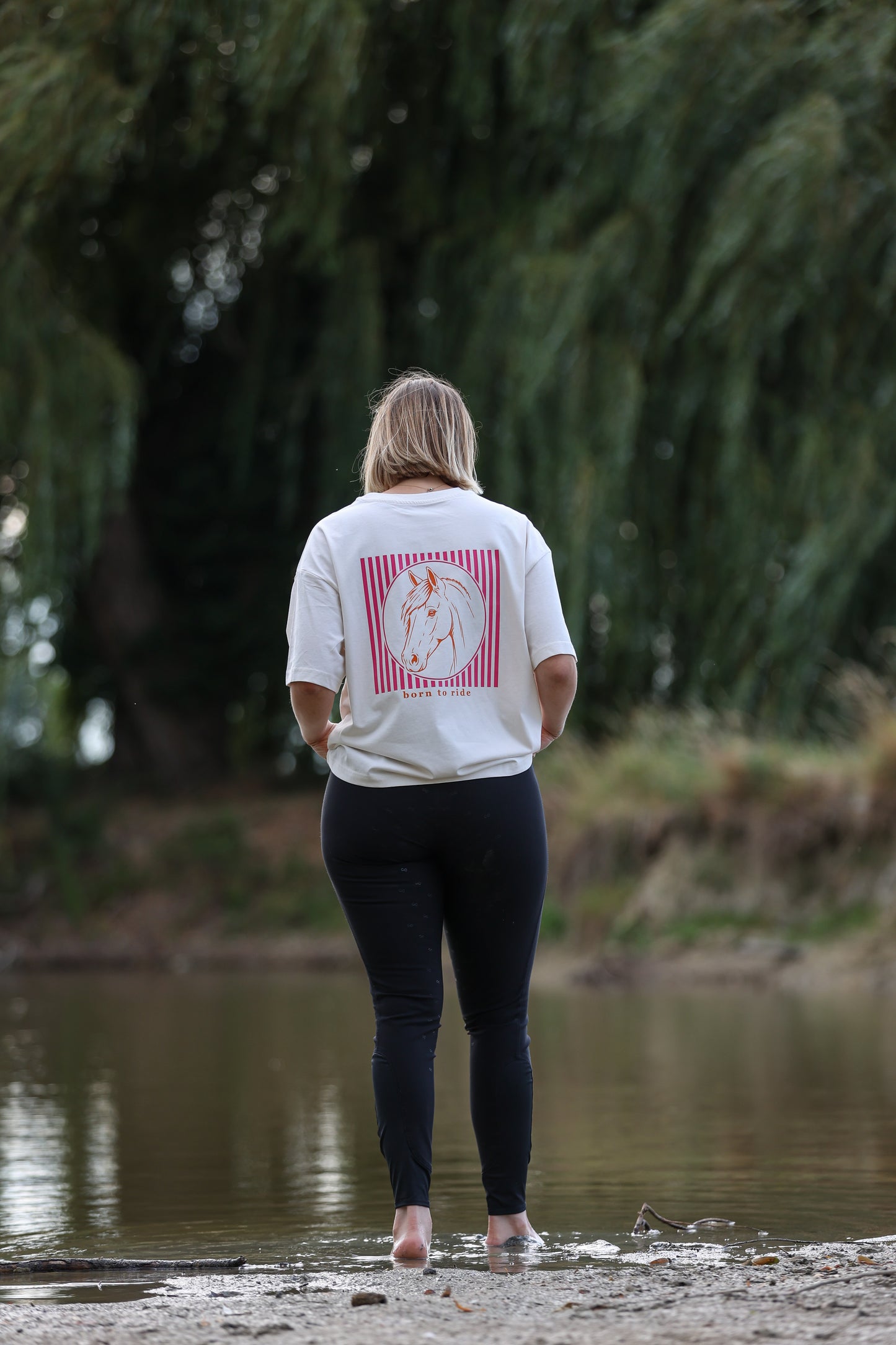 NEE POUR MONTER - T-shirt femme oversize