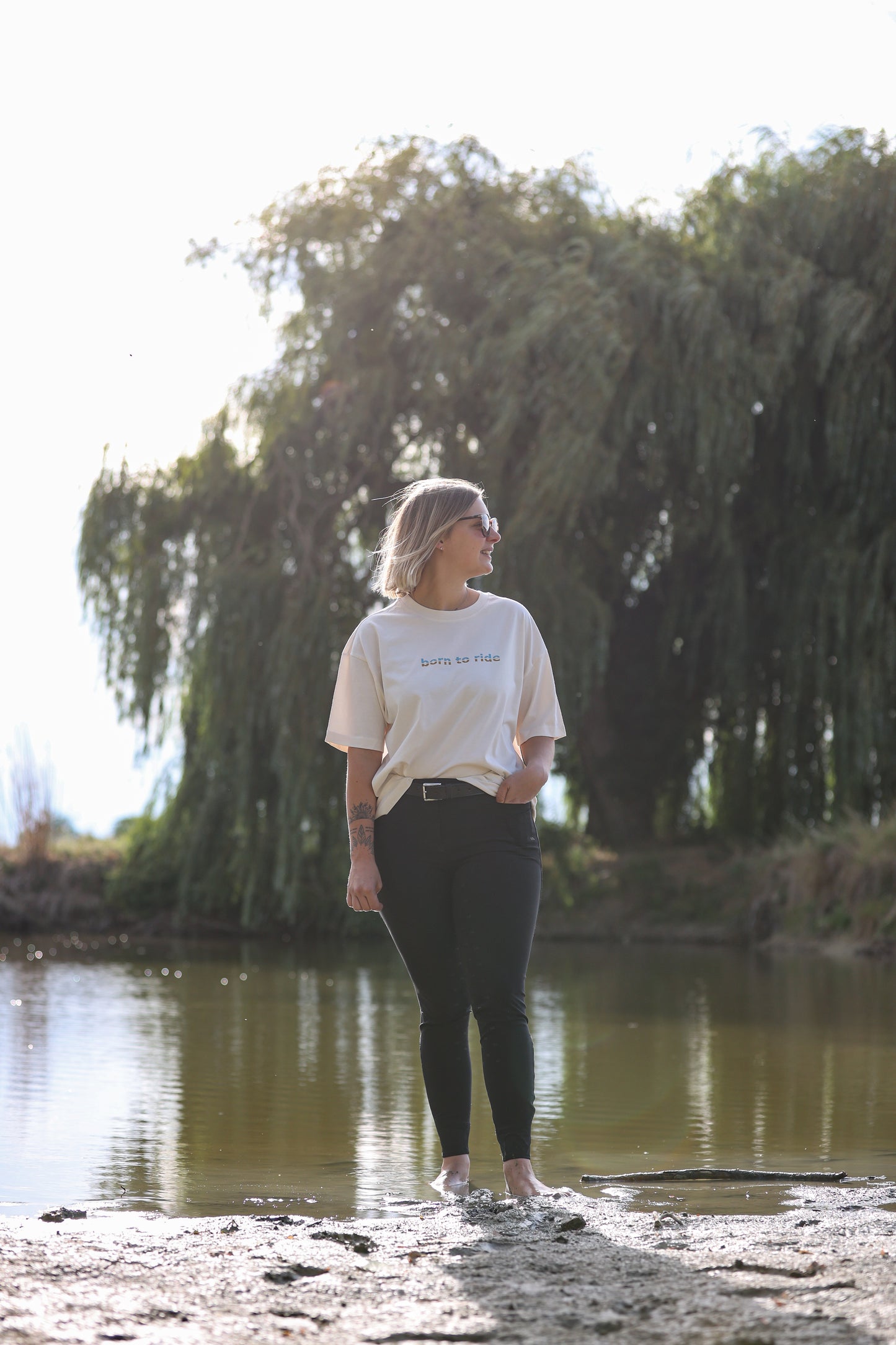 NEE POUR MONTER - T-shirt femme oversize