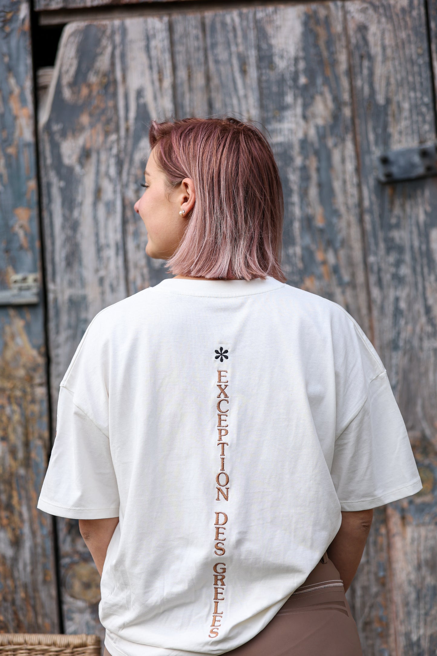 ESSENCE - T-shirt écoresponsable oversize femme