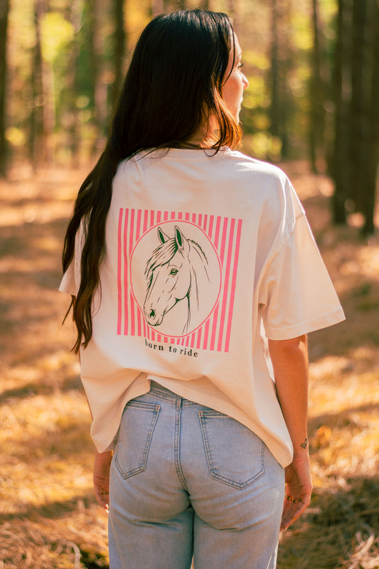 NEE POUR MONTER - T-shirt femme oversize