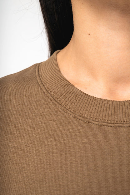 OURAGAN - Sweat-shirt écoresponsable à col rond oversize unisexe