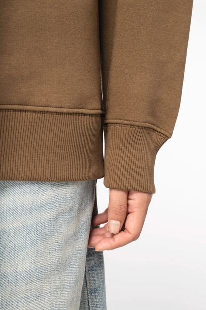 OURAGAN - Sweat-shirt écoresponsable à col rond oversize unisexe